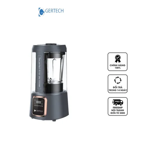Máy Xay Nấu Đa Năng Gertech GT-686 - Cách Âm Chống Ồn, 8 Chương Trình Xay Nấu, 800W, Món Ăn Đa Dạng Cho Gia Đình