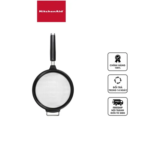 Rây Lọc Thép Không Gỉ KitchenAid - Dụng Cụ Nhà Bếp Chất Lượng Cao, Tiện Dụng Cho Việc Rây Bột, Lọc Nước Khi Trụng Mì