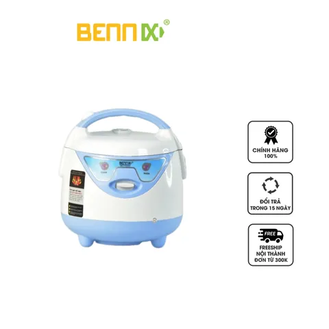 Nồi Cơm Điện Mini Bennix BN-010GC 1 Lít - Dung Tích Nhỏ Gọn, Giữ Nhiệt Tốt, Thích Hợp Cho 1-2 Người ăn