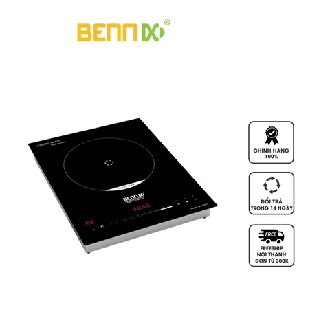Bếp Từ Âm Đơn Bennix BN-188IH - Công Suất 2200W, Chất Liệu Gốm Ceramic Dễ Vệ Sinh, Bảng Điều Khiển Cảm Ứng Hiện Đại