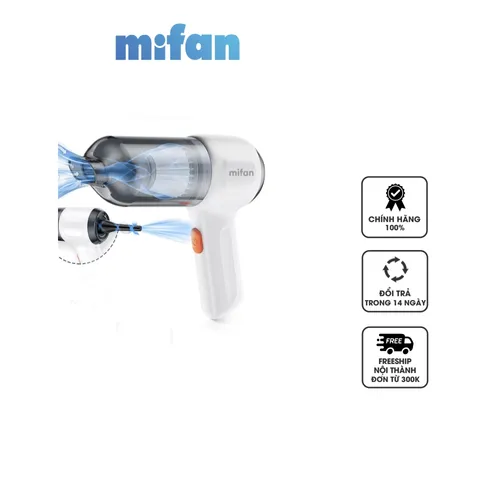 Máy Hút Bụi Cầm Tay Mini 3in1 Mifan CV103 - Lực Hút 8000Pa, Sạc Nhanh Type-C, Tiện Dụng Vệ Sinh Ô Tô, Nhà Cửa, Văn Phòng