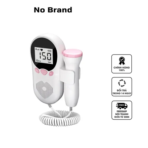 Máy Đo Tim Thai Tại Nhà Fetal Doppler 3.0MHz - Thiết Bị Siêu Âm Cao Cấp Nghe Nhịp Tim Thai Nhi Chính Xác Từ 9 Tuần Trở Lên
