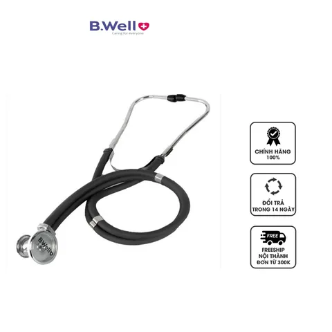 Ống Nghe Tim Phổi 2 Dây B.Well Swiss WS-3 - Thiết Bị Chẩn Đoán Tim Mạch Chất Lượng Cao