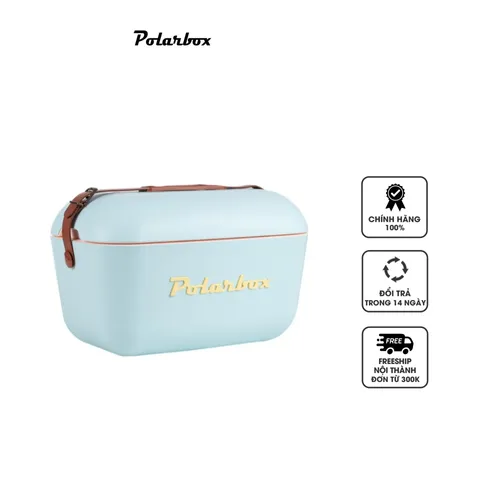 Hộp Giữ Nhiệt Polarbox Classic 20L - Giữ Lạnh Đồ Uống Thực Phẩm Lên Đến 24 Giờ, Thiết Kế Đẹp Mắt, Tay Cầm Da Tiện Dụng