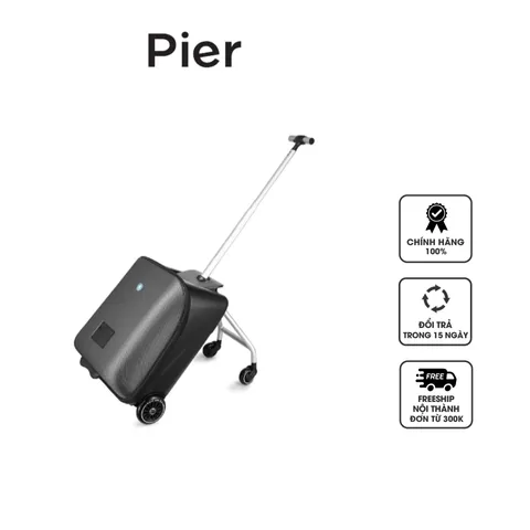 Vali Kéo Trẻ Em 2in1 Pier Pi-0229 - Thiết Kế Thông Minh, Xe Đẩy Mini Tiện Lợi, Dung Tích Lớn, Chất Liệu Cao Cấp