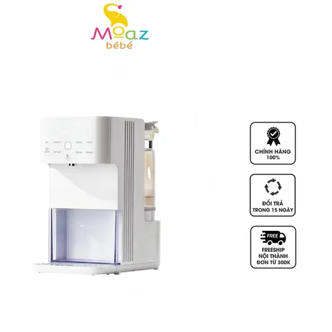 Bình Đun Nước Pha Sữa Thông Minh Moaz BeBe MB-071 - Giữ Nhiệt 24 Giờ, Khử Clo, Dung Tích 1.5L, Điều Chỉnh Nhiệt Độ Chính Xác