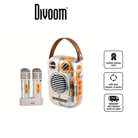 Bộ Loa Bluetooth Karaoke Divoom Spark Pro 80W - Âm Thanh Mạnh Mẽ, Kết Nối Bluetooth 5.2, Thiết Kế Di Động Ổn Định