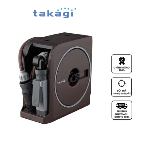 Bộ Vòi Tưới Cây Nano Next 4 Chế Độ Takagi RM1110BR - Thiết Kế Nhỏ Gọn, Đủ Tính Năng Tưới Cây, Rửa Xe, Làm Sạch Sân Vườn