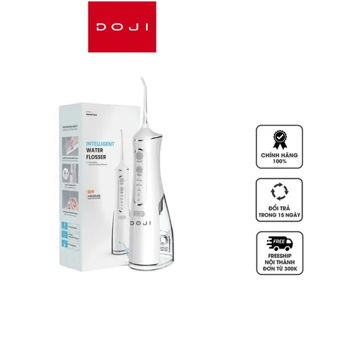 Máy Tăm Nước DOJI L8 DIY - 4 Chế Độ, Áp Lực Nước 20-140 PSI, Chống Nước IPX7, Thích Hợp Cho Người Niềng Răng và Vệ Sinh Răng Miệng