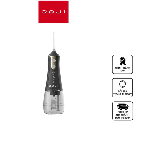 Máy tăm nước DOJI L11 - 4 Chế Độ Tùy Chỉnh, 5 Đầu Xịt, Pin 1500mAh, Làm Sạch Răng Miệng Hiệu Quả, Tiện Lợi Cho Gia Đình