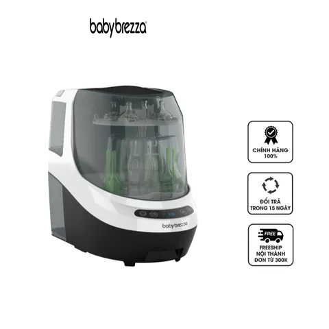 Máy Rửa Bình Sữa Tiệt Trùng Sấy Khô Baby Brezza Bottle Washer Pro - 6 Chế Độ Hoạt Động, Tiện Lợi Cho Mẹ, Tối Ưu Hóa Vệ Sinh Bình Sữa