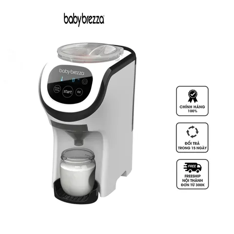 Máy Pha Sữa Baby Brezza Formula Pro Mini BRZ10003 Cao Cấp - Công Nghệ Pha Sữa Tự Động, Giữ Nhiệt Độ Lý Tưởng Cho Bé