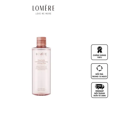 Nước Tẩy Trang Lomere Prime Truffle Cell Repair 300ml - Làm Sạch Sâu, Phục Hồi Da, Cấp Ẩm Tự Nhiên, Dành Cho Mọi Loại Da