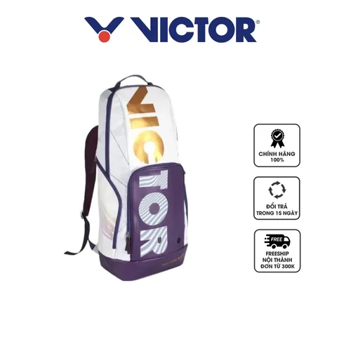 Balo Đựng Vợt Cầu Lông Victor BR3825TTY - Thiết Kế Ngăn Đựng Giày, Bảo Vệ Vợt Tối Ưu, Chất Liệu Cao Cấp, Thể Thao Thoải Mái