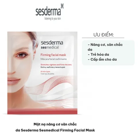 Mặt Nạ Nâng Cơ Săn Chắc Da Sesderma Sesmedical - Mặt Nạ Dưỡng Da Chống Lão Hóa, Cấp ẩm và Tái Tạo Đàn Hồi Cho Da