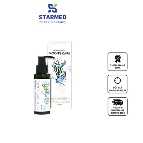 Gel Vệ Sinh Phụ Nữ Moon's Care 100ml - Chăm Sóc Sức Khỏe Phái Đẹp, Làm Sạch Dịu Nhẹ, Duy Trì Độ pH Cân Bằng, Cảm Giác Tươi Mát