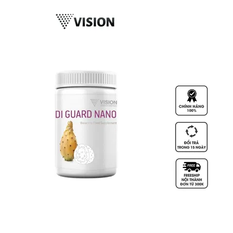 Viên Uống Di Guard Nano Vision Thải Độc & Kim Loại Nặng - Hỗ Trợ Chức Năng Gan, Tăng Cường Miễn Dịch - Hộp 30 Viên