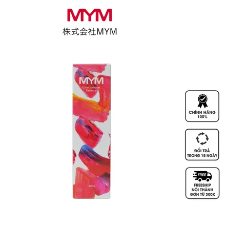 Tinh chất MYM Galactomyces Essence 120ml - Dưỡng Da Săn Chắc, Tăng Cường Độ Đàn Hồi và Dưỡng Ẩm Sâu cho Mọi Loại Da