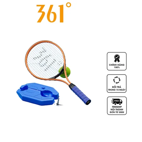 Vợt Tennis 361 Tự Tập Tại Nhà Kèm Bóng và Đế Cố Định - Dụng Cụ Thể Thao Tăng Cường Kỹ Năng Phản Xạ