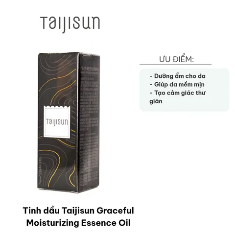 Tinh Dầu Taijisun Graceful - Dưỡng Ẩm & Làm Mềm Da Tự Nhiên, Hương Thơm Thư Giãn, Sử Dụng Cho Mọi Loại Da, 30ml