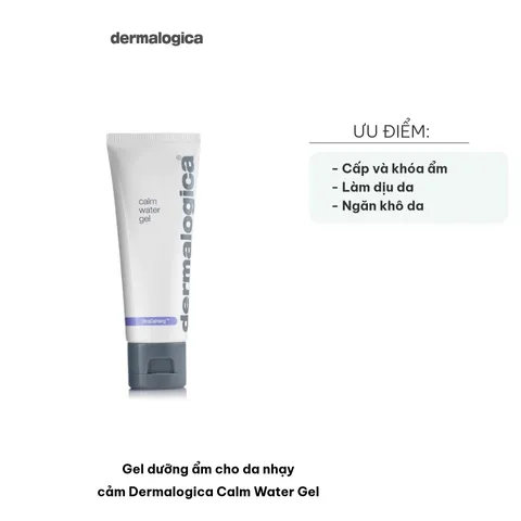 Gel Dưỡng Ẩm Dermalogica Calm Water Gel 50ml - Dành Cho Da Nhạy Cảm, Cấp Ẩm, Làm Dịu, Chống Lão Hóa, Bảo Vệ Da