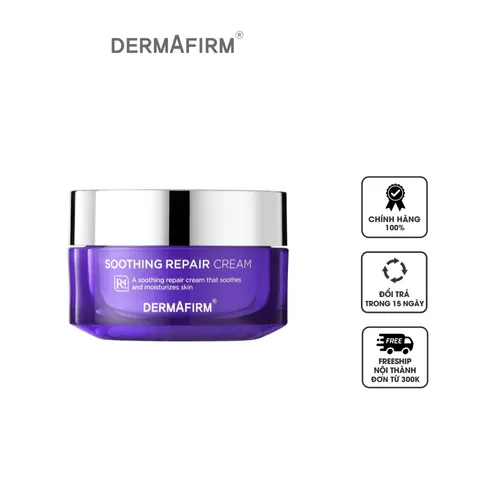Kem Dưỡng Ẩm Hỗ Trợ Làm Dịu Da Dermafirm Soothing Repair Cream R4 - 50ml - Phù Hợp Cho Da Nhạy Cảm, Cấp Ẩm Dồi Dào