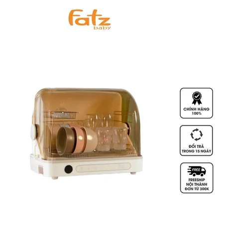Máy Tiệt Trùng Bình Sữa và Bát Đĩa Fatzbaby Tidy 4 - Công Nghệ UVC Tiệt Trùng, Sấy Khô Hiện Đại, Dung Tích 26L