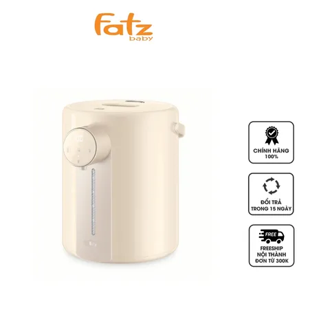 Máy Đun và Hâm Nước Pha Sữa Thông Minh Fatzbaby Smart 7 FB3851HW - Khử Clo, An Toàn, Tiện Lợi Cho Bé Yêu