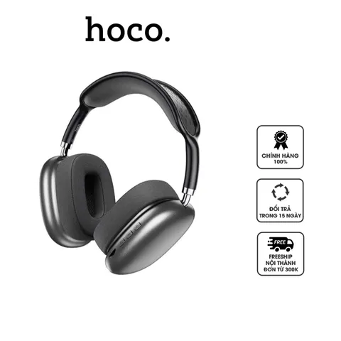 Tai nghe Bluetooth V5.3 Hoco ESD15 - Headphones Chống Ồn, Âm Thanh Rõ Ràng, Thời Gian Sử Dụng 12 Giờ, Nút Điều Khiển Tích Hợp