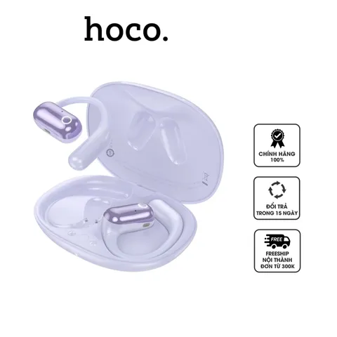 Tai Nghe Bluetooth Hoco EA6 Có Mic Đàm Thoại - Tai Nghe Thể Thao Năng Động, Chống Mồ Hôi, Âm Thanh Sống Động, Thời Gian Sử Dụng 6 Giờ
