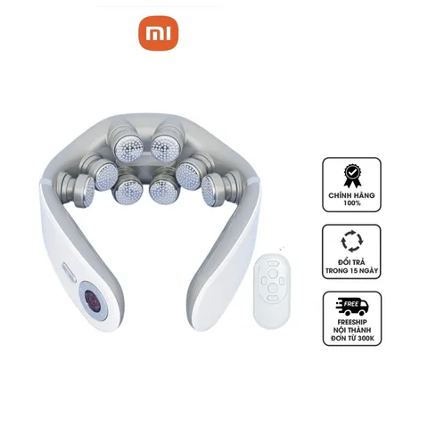Máy Massage Nhiệt Cổ Vai Gáy Mijia 8D - 9 Cấp Độ, Điều Khiển App Mihome, Công Nghệ Xung Điện Chuyên Sâu Giúp Giảm Đau Hiệu Quả