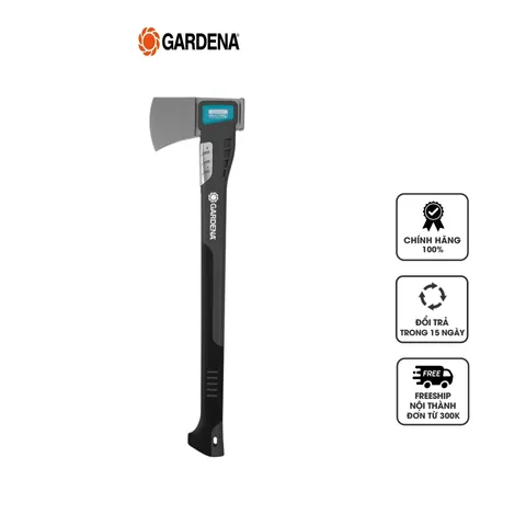 Rìu Bổ Củi Gardena 1400A 08716-20 - Lưỡi Thép Cao Cấp, Thiết Kế An Toàn, Dễ Sử Dụng cho Cắt Chặt Củi Lớn trong Vườn