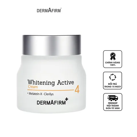 Kem dưỡng sáng da Dermafirm Whitening Active Cream 60g - Chống oxy hóa, cấp ẩm, làm trắng da hiệu quả cho mọi loại da.