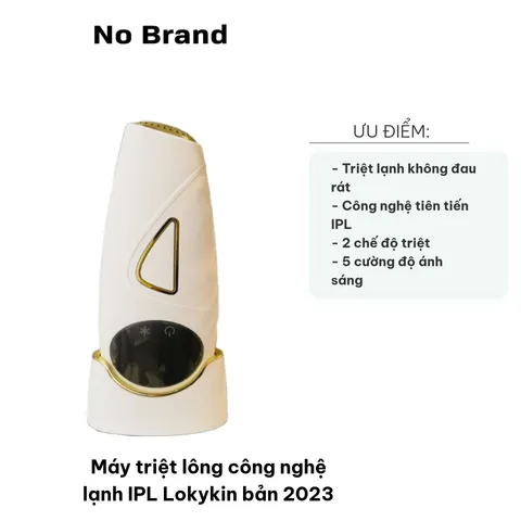 Máy Triệt Lông Công Nghệ Lạnh IPL Lokykin 2023 - Hiệu Quả Không Đau, Giải Pháp Làm Đẹp Tại Nhà, Thích Hợp Cho Mọi Loại Da