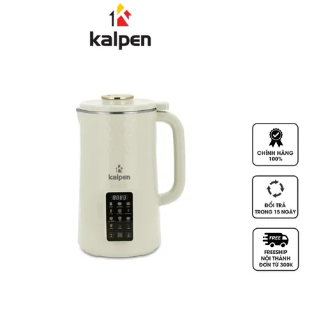 Máy làm sữa hạt mini Kalpen H3/H4 1000ml - Công suất 350W, Bảng điều khiển cảm ứng với 12 chức năng, Thiết kế thông minh và an toàn cho gia đình 3-5 người