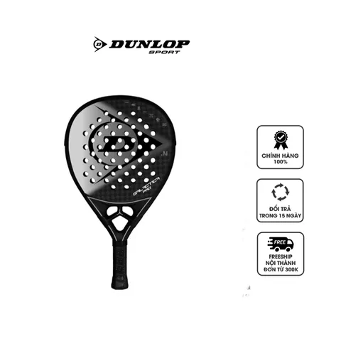 Vợt Padel Dunlop Galactica Pro 2022 - Vợt cao cấp cho người chơi chuyên nghiệp, hiệu suất tối ưu, kiểm soát tuyệt vời, chất liệu Carbon 12K.