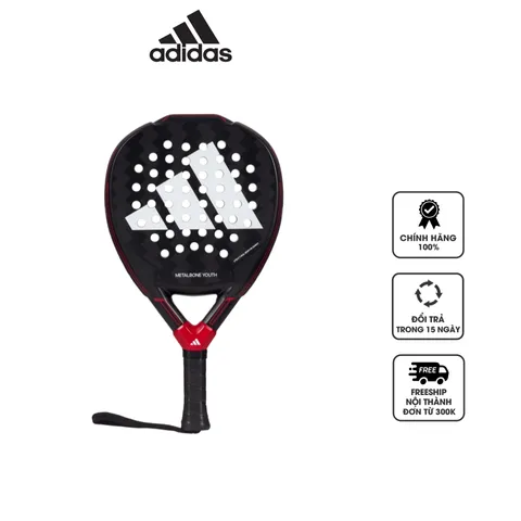 Vợt Padel Adidas Metalbone Youth 3.3 - Màu Đen/Đỏ, Nhẹ, Dễ Chơi, Chất Liệu Cao Cấp, Dành Cho Người Mới Bắt Đầu