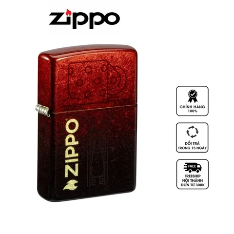 Bật Lửa Zippo 46213 Founder’s Day Collectible 2024 - Thiết Kế Sang Trọng và Chống Gió, Quà Tặng Độc Đáo Cho Người Yêu Thích Sưu Tầm