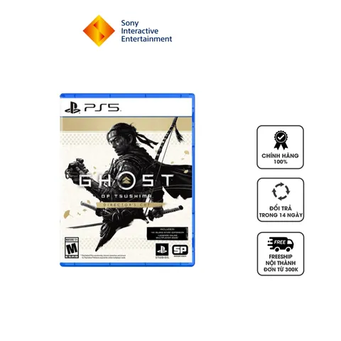 Game Ghost of Tsushima: Director's Cut cho PS5 - Phiêu Lưu Hành Động Đầy Kịch Tính, Đồ Họa Nâng Cấp Hấp Dẫn