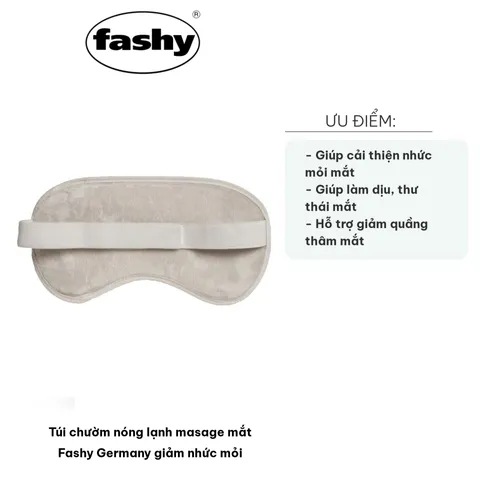Túi Chườm Nóng Lạnh Massage Mắt Fashy Germany - Giảm Nhức Mỏi, Thoải Mái, Thiết Kế Hiện Đại 22x12cm