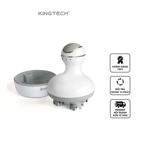 Máy Mát-Xa Đầu và Cổ Đa Năng KINGTECH ST-701 - Tăng Tuần Hoàn Máu, Thư Giãn Hiệu Quả, Tiện Dụng Cho Da Đầu, Mặt, Cổ