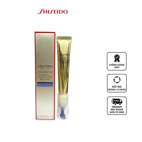 Kem Dưỡng Mờ Nếp Nhăn Shiseido Vital Perfection 20ml - Giúp Da Đàn Hồi, Săn Chắc, Chống Lão Hóa Hiệu Quả với ReNeura Technology++