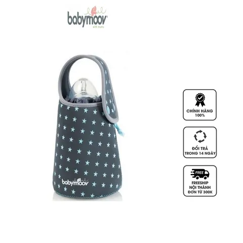 Túi Hâm Nóng Bình Sữa Babymoov BM01384 - Không Cần Điện, Tiện Dụng Cho Mẹ Đi Du Lịch, An Toàn, Có Thể Tái Sử Dụng