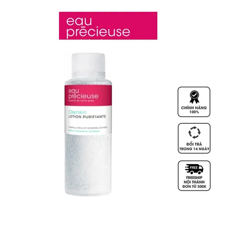 Nước Hoa Hồng Kiểm Soát Dầu Mụn Eau Precieuse 375ml - Toner Pháp Hỗ Trợ Cân Bằng Độ Ẩm, Giảm Mụn Hiệu Quả