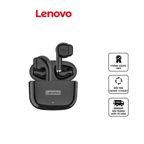 Tai Nghe Bluetooth Lenovo LP40 Pro Không Dây - Thiết Kế Nhỏ Gọn, Âm Thanh Trung Thực, Chất Lượng Cao, Chống Nước IPX5, Chơi Game Mượt Mà