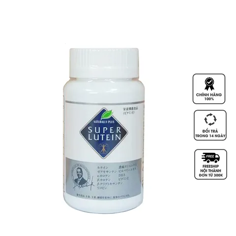 Viên uống Super Lutein Naturally Plus - Hỗ trợ thị lực và sức khỏe mắt, 100 viên bổ sung dinh dưỡng tự nhiên