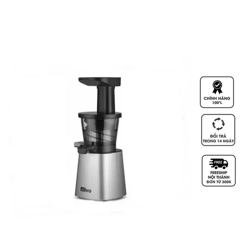 Máy Ép Chậm Olivo SJ210 - Ép Kiệt Bã 97% Với Công Suất 200W, Tốc Độ 40 Vòng/Phút, Lưới Lọc Tiện Lợi для Rau Củ, Trái Cây
