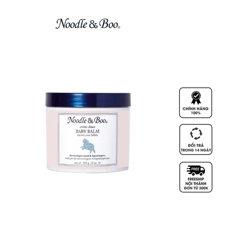 Kem Dưỡng Ẩm Baby Balm Noodle & Boo Cho Bé Từ Sơ Sinh - An Toàn, Lành Tính, Dưỡng Ẩm Hiệu Quả Dành Cho Da Nhạy Cảm 283g