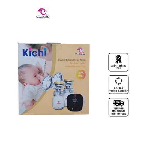 Máy Hút Sữa Điện Đôi Kichilachi Nhật Bản - An Toàn Không BPA, Thiết Kế Gọn Nhẹ, Tiết Kiệm Thời Gian Cho Mẹ Bầu