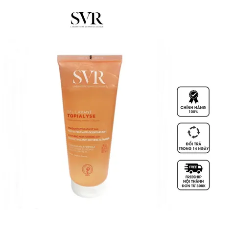 Gel Làm Sạch Da Khô SVR Topialyse Lavant - Chăm Sóc Da 3 Trong 1, Dưỡng Ẩm, Không Sulphate, Phù Hợp Da Viêm Cơ Địa 200ml
